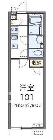 クレイノテラスハウスの物件間取画像